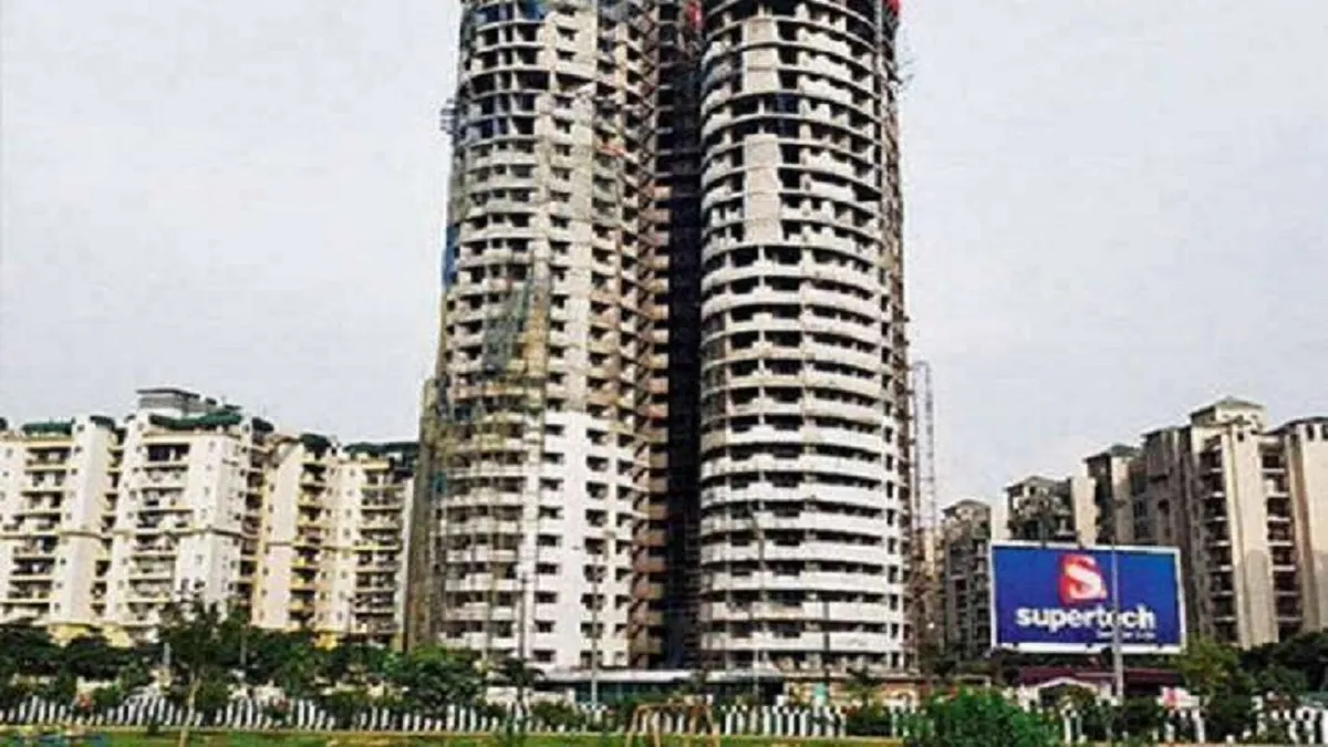 Supertech twin towers- India TV Hindi