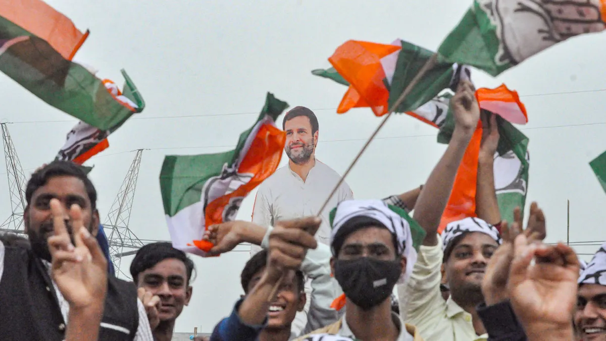 Congress Supporters- India TV Hindi