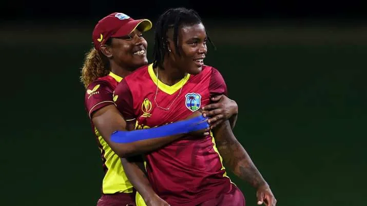 West Indies women team celebrates win against New Zealand women team in ICC Women's World Cup 2022- India TV Hindi