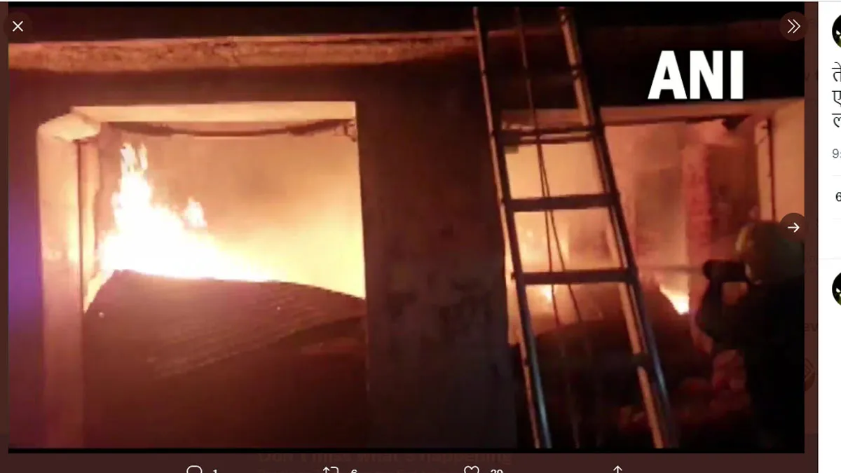Massive fire broke out in Hyderabad's Boyaguda- India TV Hindi