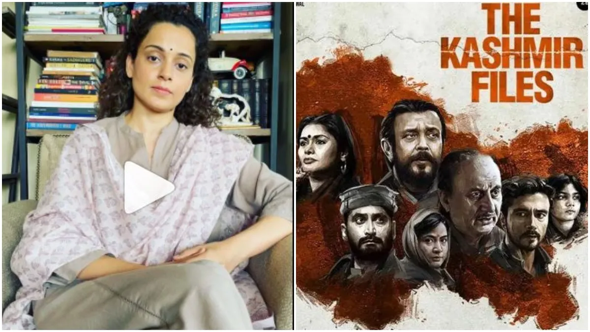 Kangana Ranaut shares heartfelt video after watching Vivek Agnihotri The Kashmir Files कं- India TV Hindi