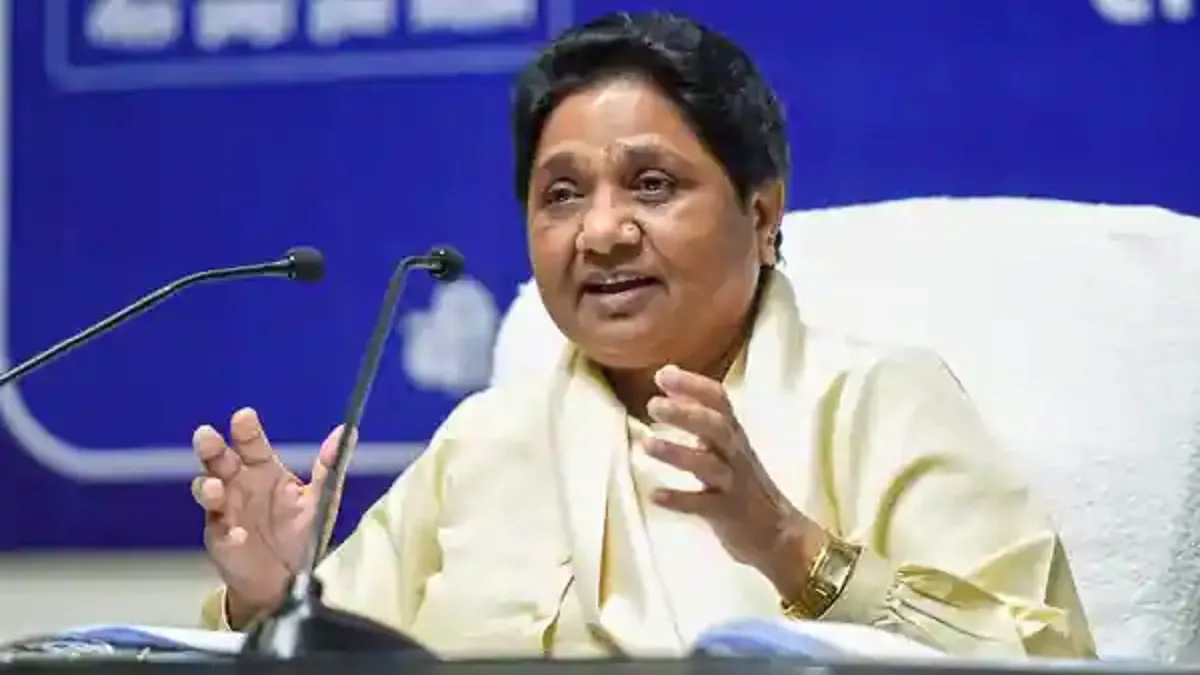 Mayawati, president of the Bahujan Samaj Party (BSP)- India TV Hindi