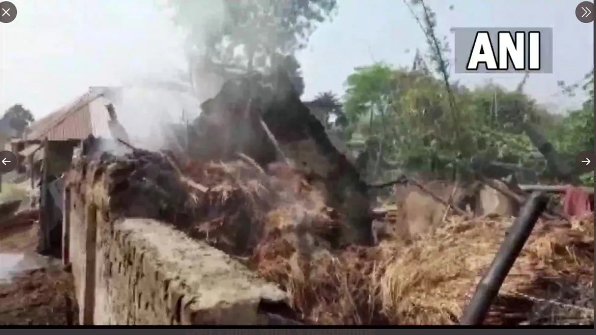 Violence erupts in Birbhum, West Bengal,- India TV Hindi