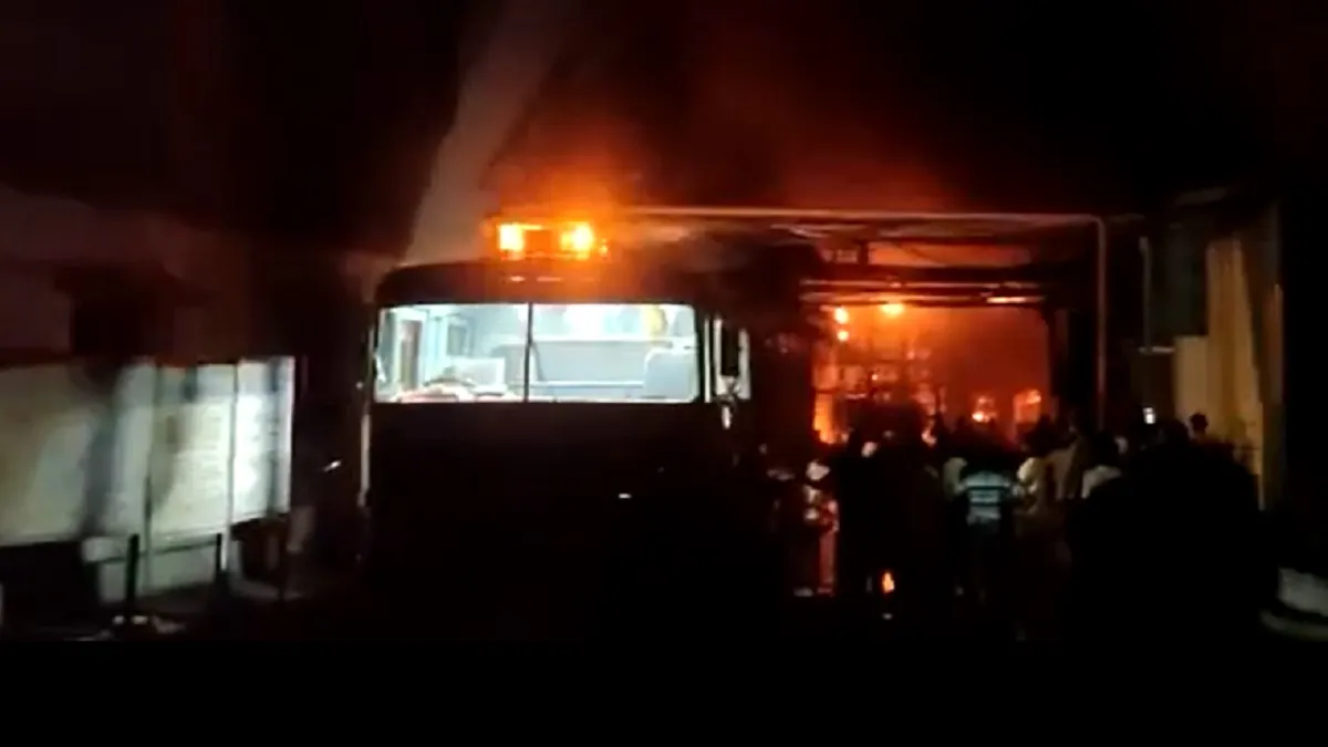 Fire in Andhra Pradesh- India TV Hindi