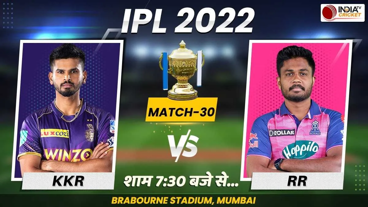 RR vs KKR Live Score- India TV Hindi