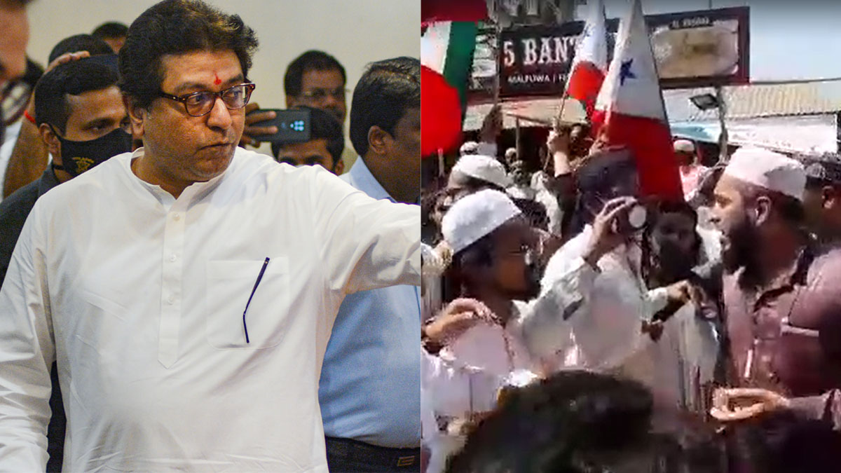 PFI warns Raj Thackeray, said don't try to touch mosque, madrasa, and loudspeaker |  PFI gave a warning to Raj Thackeray, said- 'Even if you touch the mosque, madrasa and loudspeaker...'