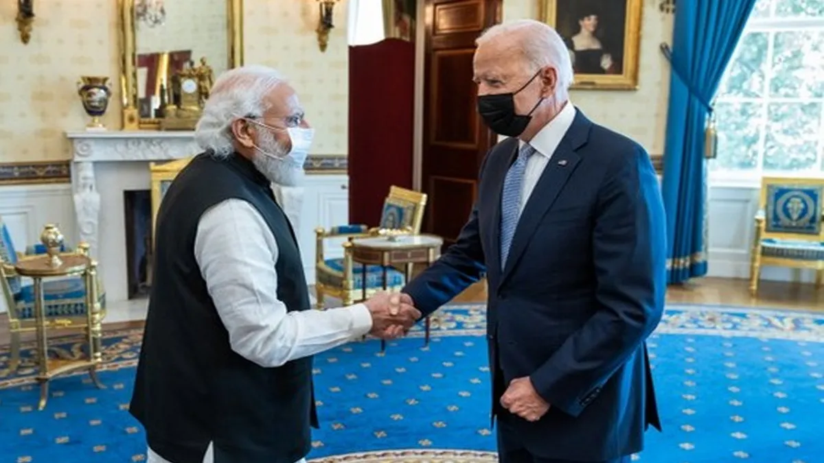 PM Modi and Joe Biden virtual meet- India TV Hindi