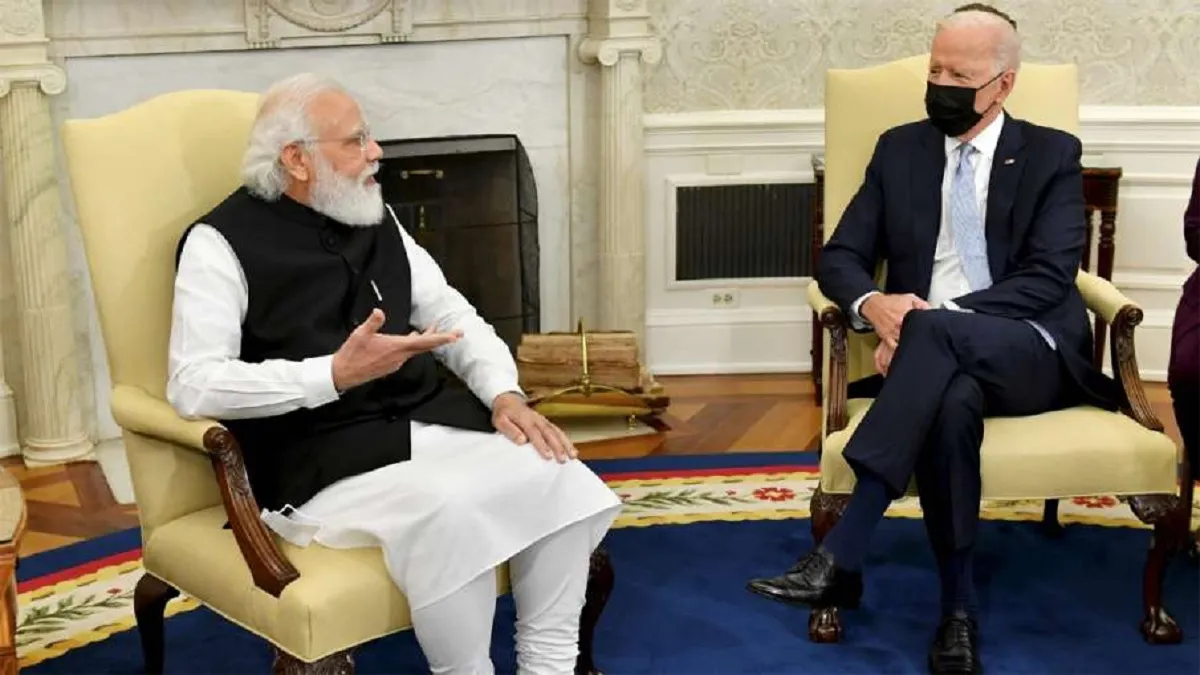 PM Modi and US Presidnet Joe Biden- India TV Hindi
