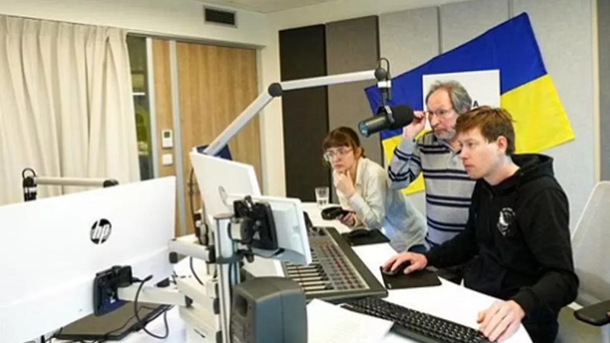 New radio station built in 'Prague' to help Ukrainian refugees- India TV Hindi