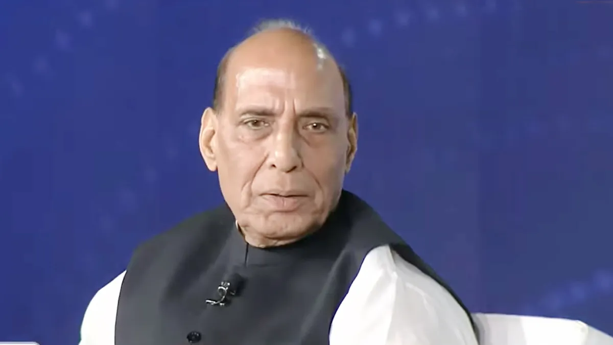 Defence Minister Rajnath Singh in India TV Conclave- India TV Hindi