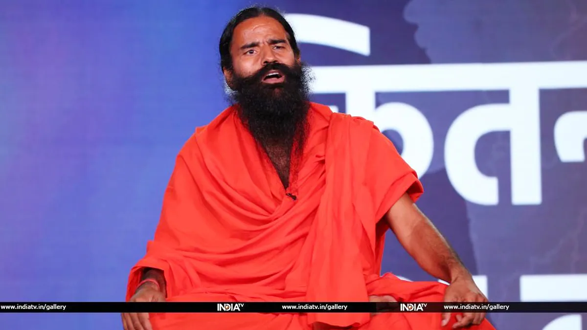 Yog Guru Swami Ramdev in IndiaTV Samvaad 2022- India TV Hindi