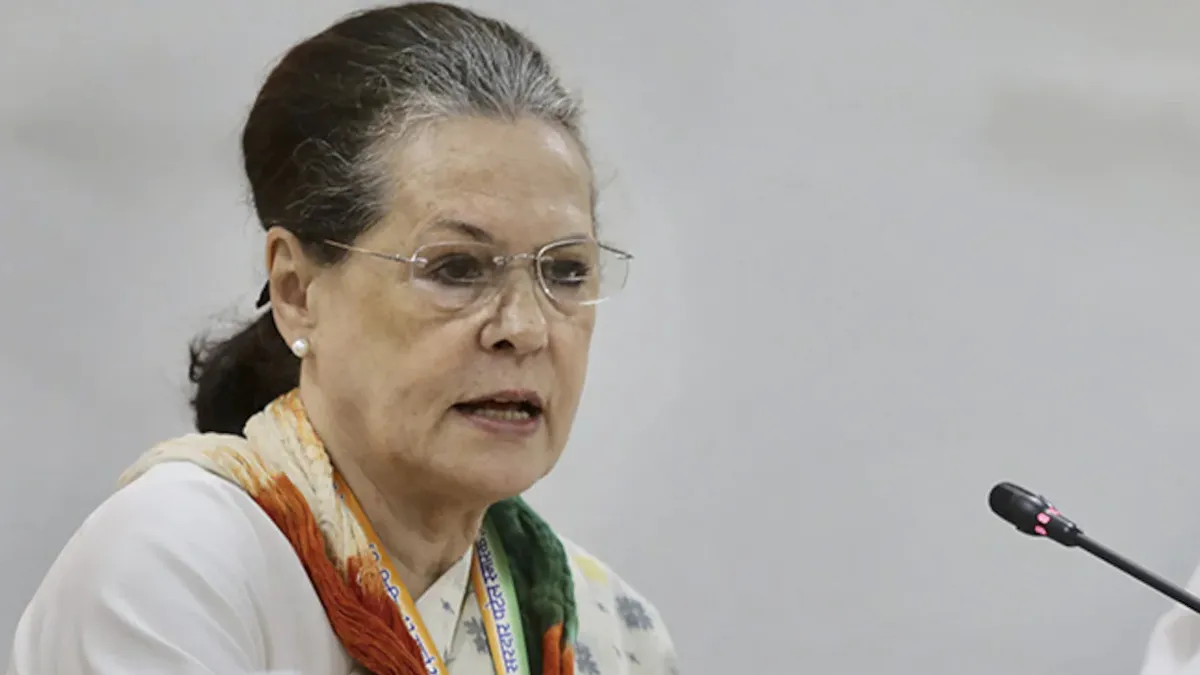 Sonia Gandhi gives strict message to Congress leaders- India TV Hindi