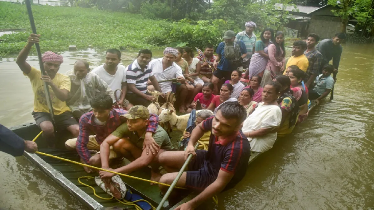 Assam Flood- India TV Hindi