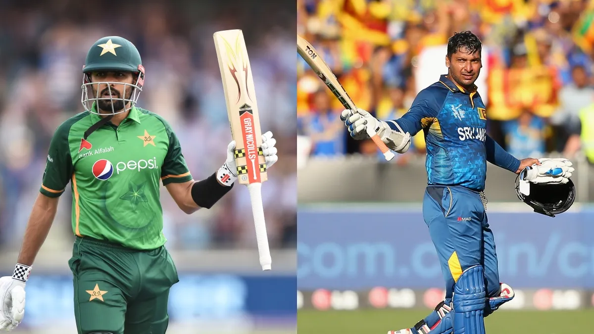 Babar Azam and Kumar Sangakkara- India TV Hindi
