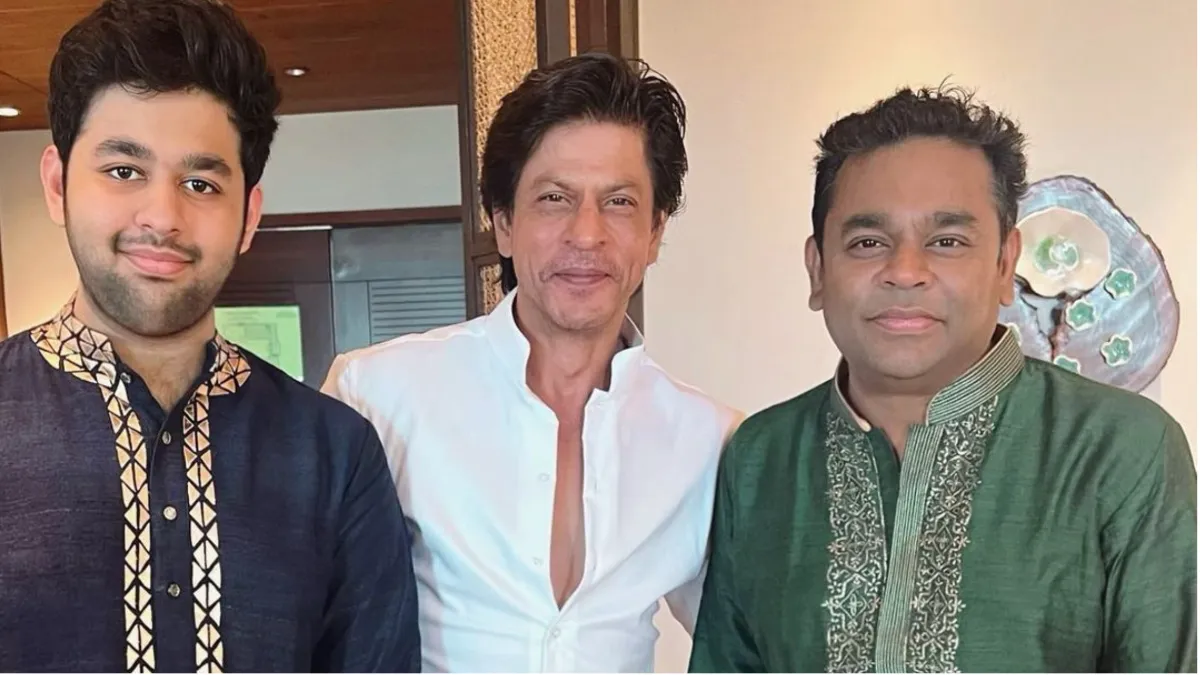 AR Ameen, Shah Rukh Khan and AR Rahman - India TV Hindi