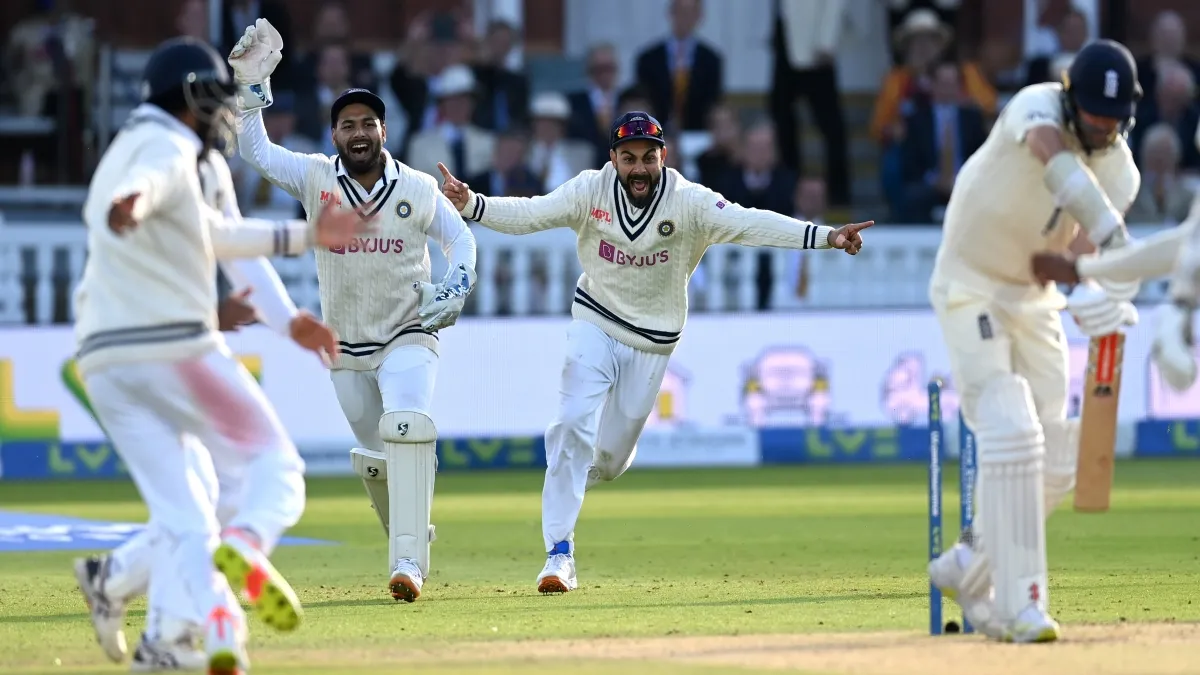 Rishabh Pant and Virat Kohli during England vs India Test...- India TV Hindi