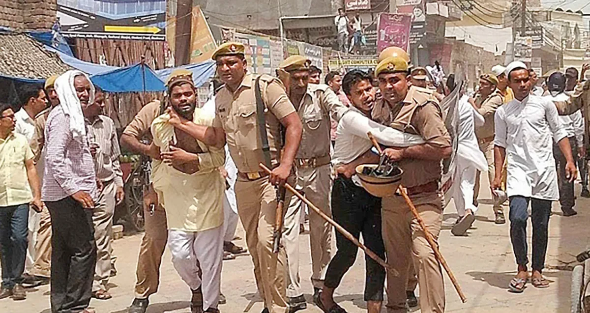 Police has made many arrests- India TV Hindi