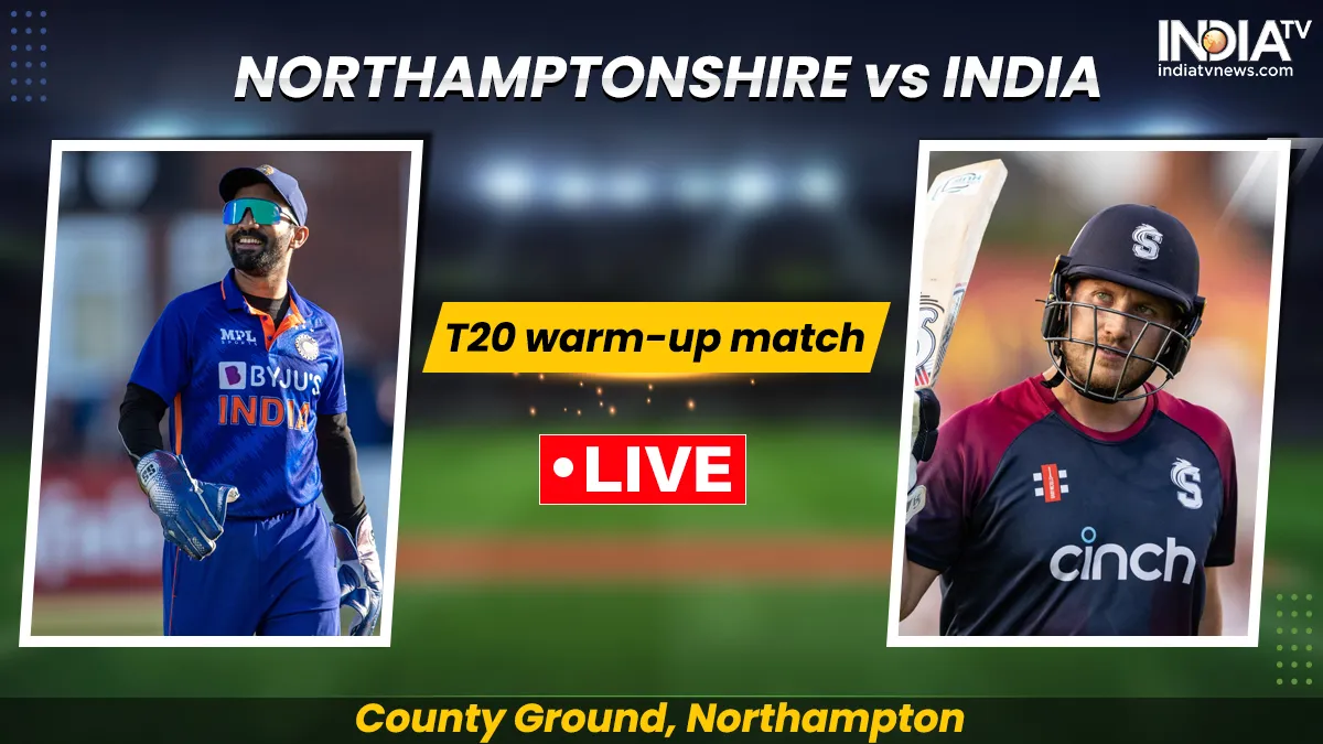 Northamptonshire vs India, T20 Warm up match, India tour of england- India TV Hindi