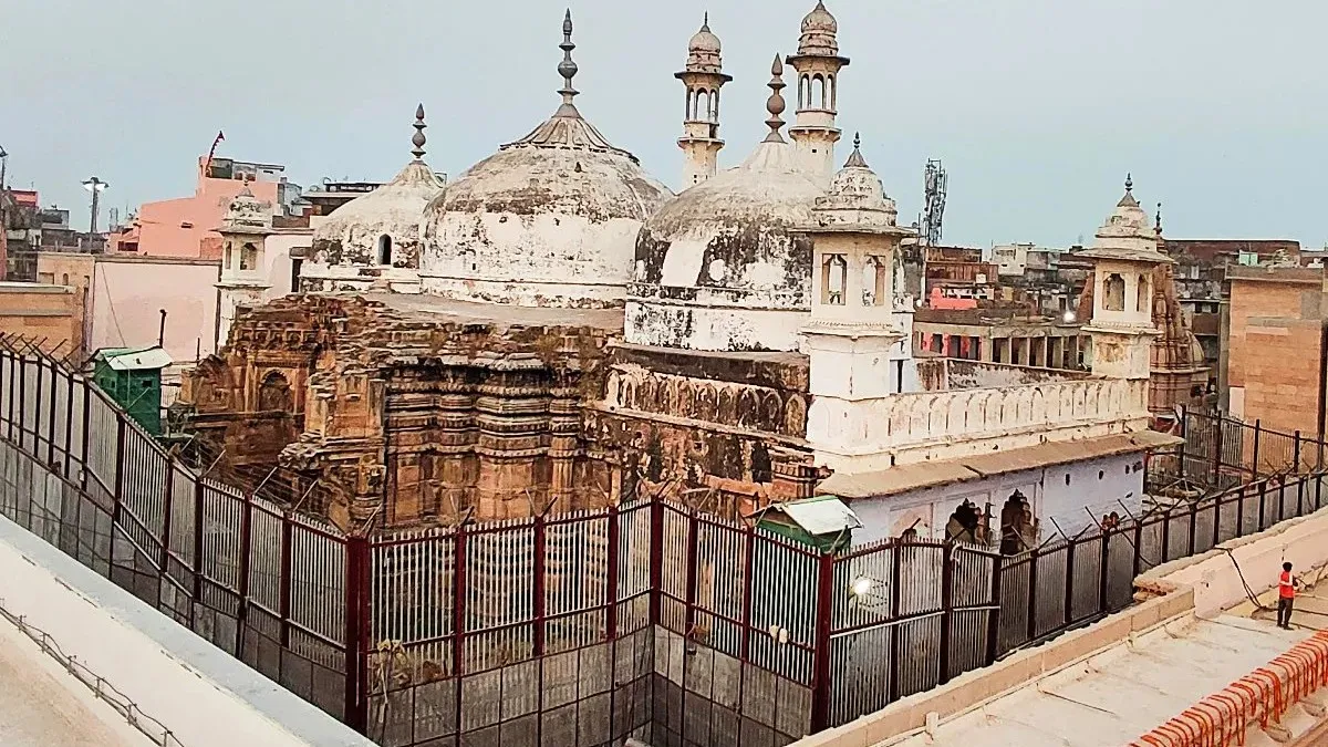 Gyanvapi-Shringar Gauri premises in Varanasi- India TV Hindi