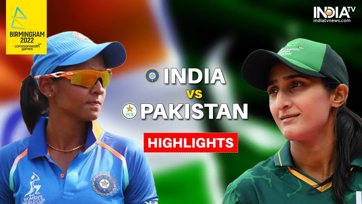 IND vs PAK Women T20 CWG 2022- India TV Hindi