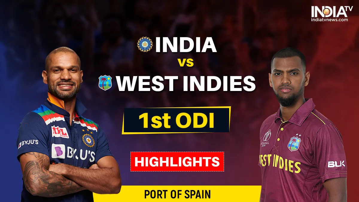 India vs West Indies 1st ODI Highlights- India TV Hindi