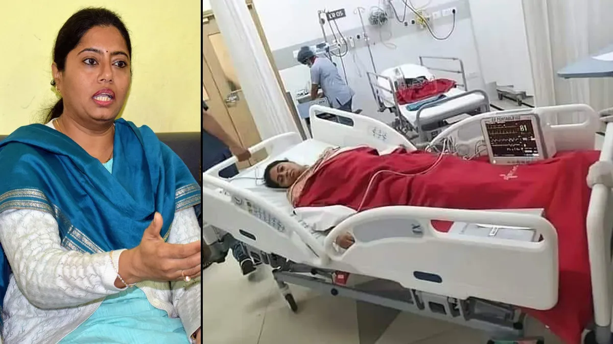 Pallavi Patel hospitalised- India TV Hindi
