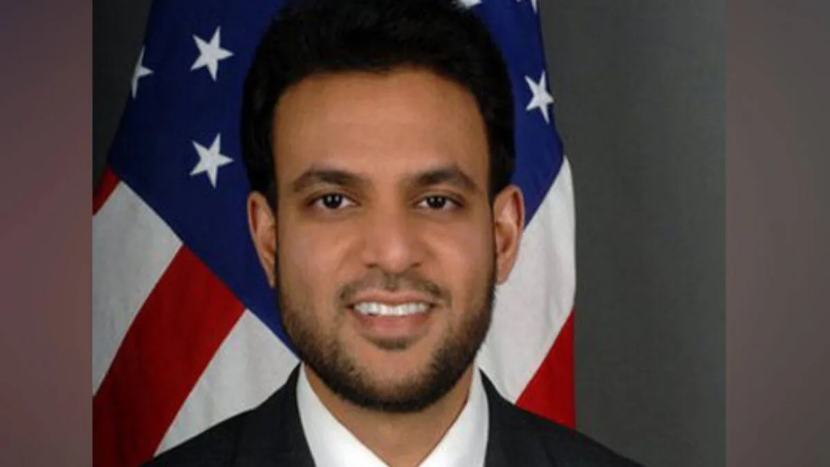 The US ambassador for international religious freedom, Rashad Hussain- India TV Hindi