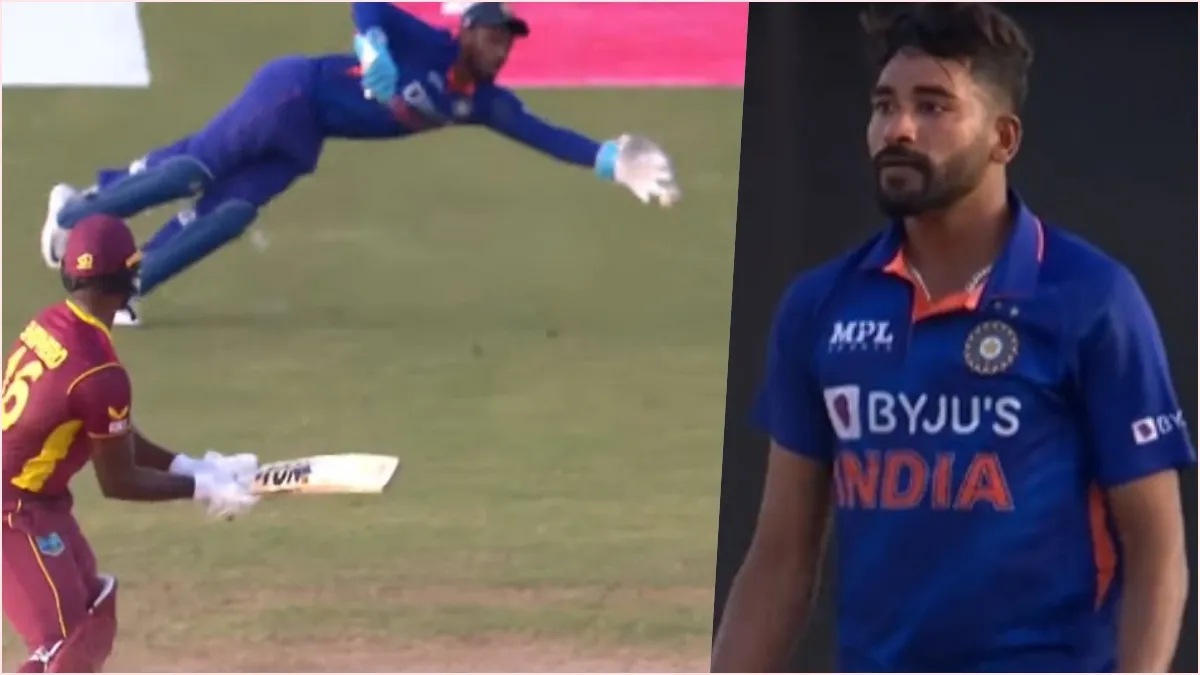 IND vs WI, 1st ODI, ind vs wi, india vs west indies, mohammed siraj, sanju samson- India TV Hindi
