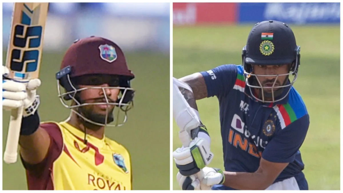 Shikhar Dhawan and Nicholas Pooran- India TV Hindi