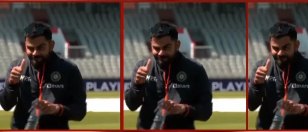 Virat Kohli dancing at Old Trafford, Manchester - India TV Hindi