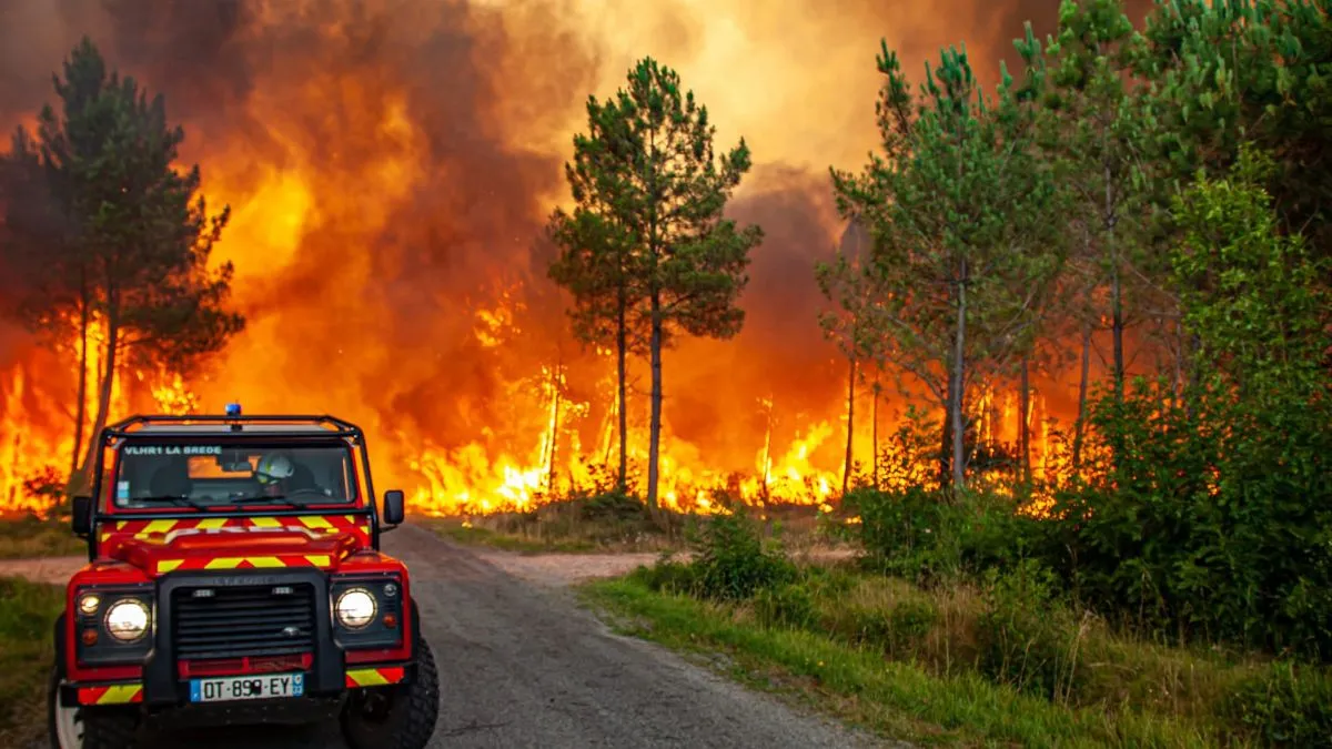 wildfire in europe- India TV Hindi