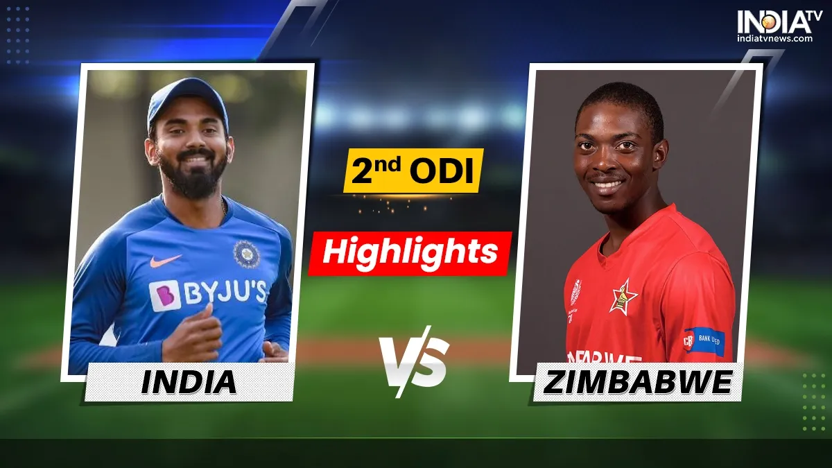 IND vs ZIM 2nd ODI- India TV Hindi