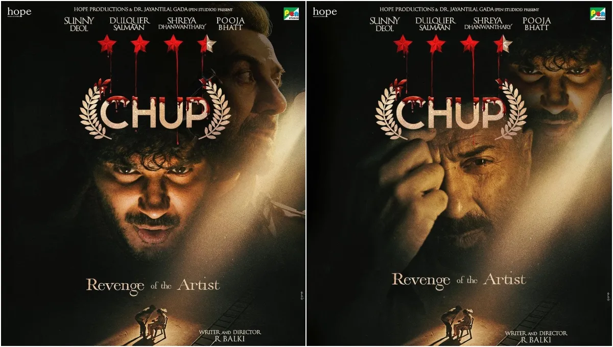 Chup Poster, Sunny Deol, Dulquer Salmaan- India TV Hindi