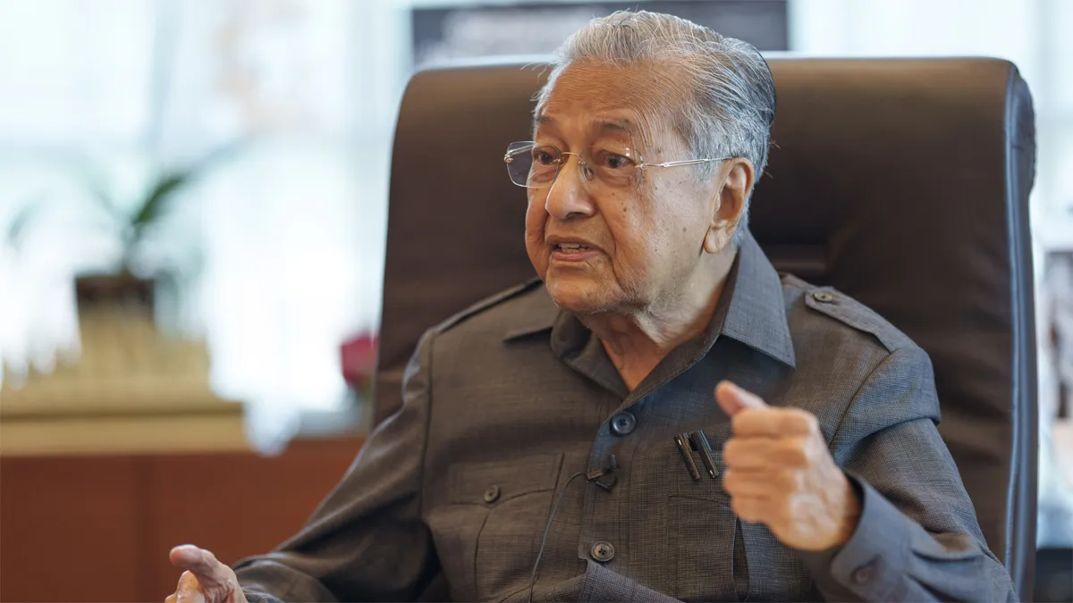 Malaysia's former Prime Minister Mahathir Mohamad.- India TV Hindi