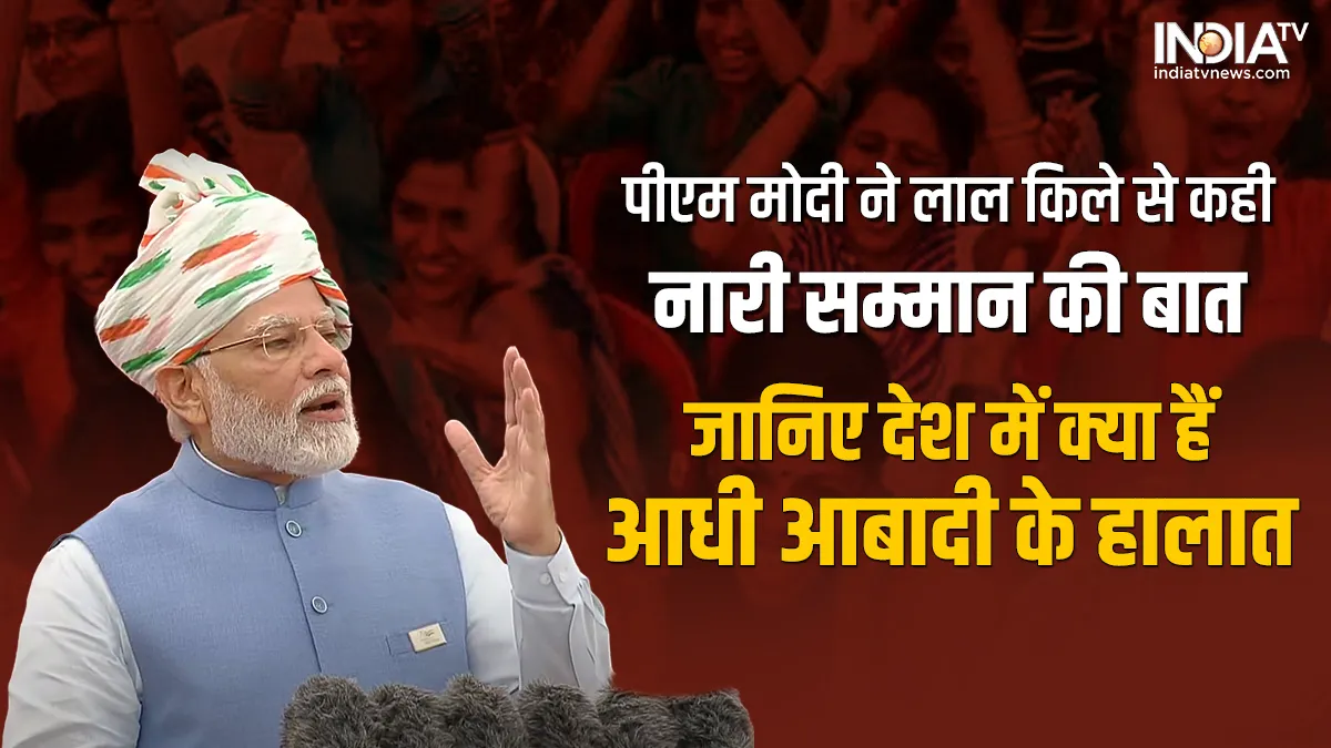 Independence Day PM Modi Speech- India TV Hindi
