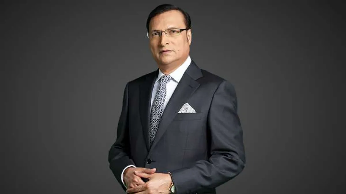 India TV Chairman and Editor-in-Chief Rajat Sharma.- India TV Hindi