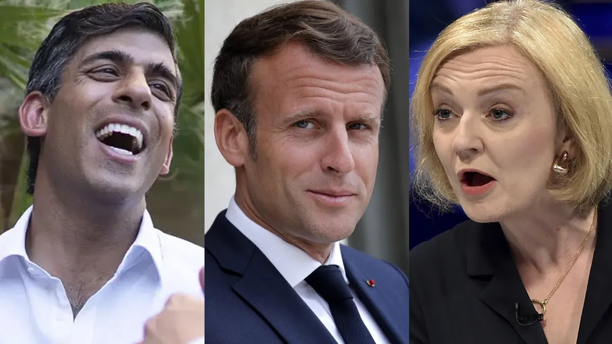 Liz Truss Emmanuel Macron, Liz Truss Emmanuel Macron News, Emmanuel Macron News- India TV Hindi