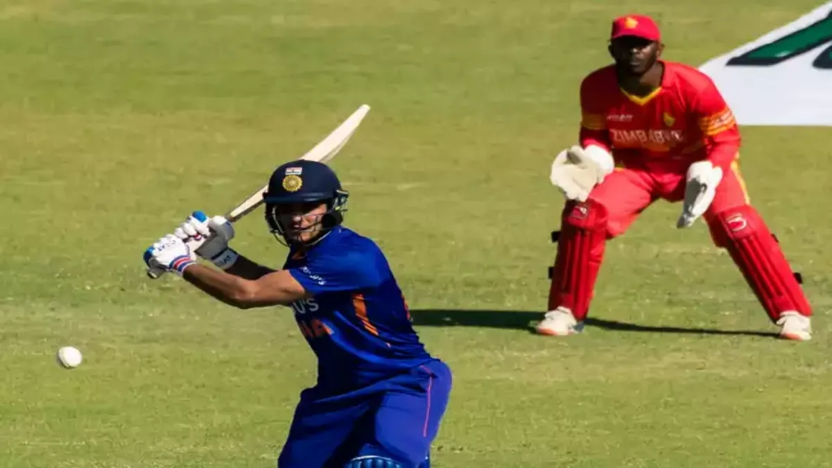 Shubman Gill batting against Zimbabwe- India TV Hindi