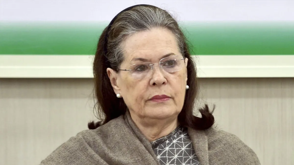 Congress Chief Sonia Gandhi- India TV Hindi