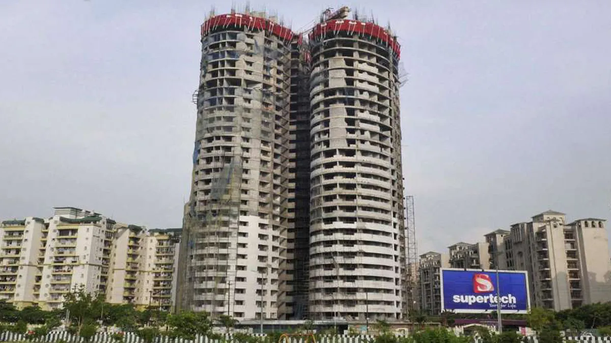 Supertech Twin Towers- India TV Hindi