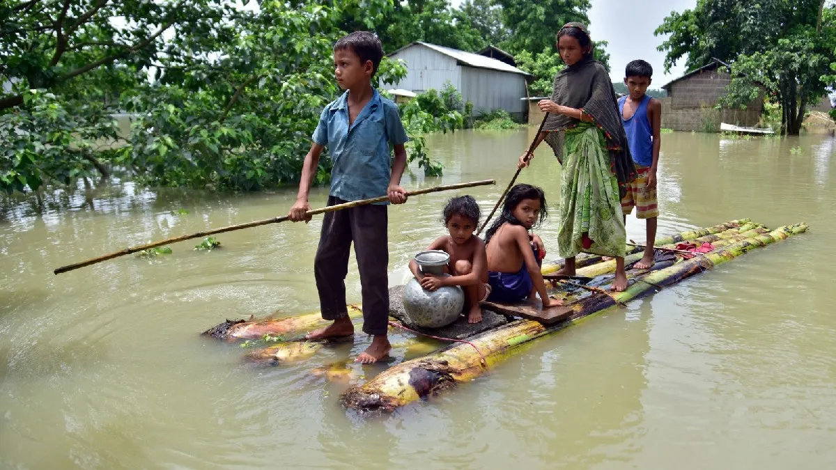 Assam Flood- India TV Hindi