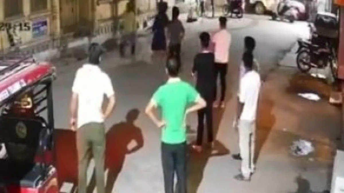  Nihang Sikhs murdered a man (CCTV Footage)- India TV Hindi