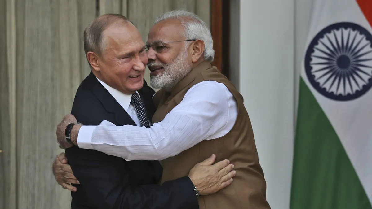 PM Modi and President Putin - India TV Hindi