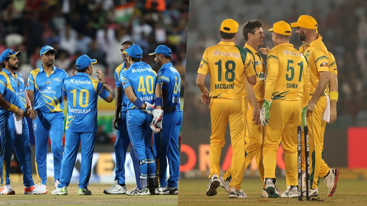 India Legends vs Australia Legends- India TV Hindi