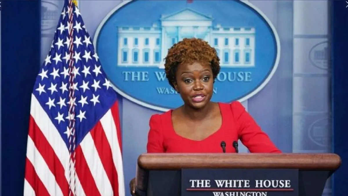 White House Press Secretary Karen Jean-Pierre- India TV Hindi