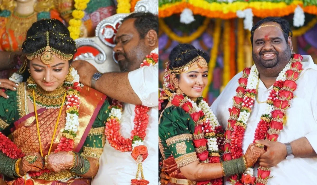 एक्ट्रेस महालक्ष्मी ने प्रोड्यूसर रविंदर चंद्रशेखरन संग रचाई शादी- India TV Hindi