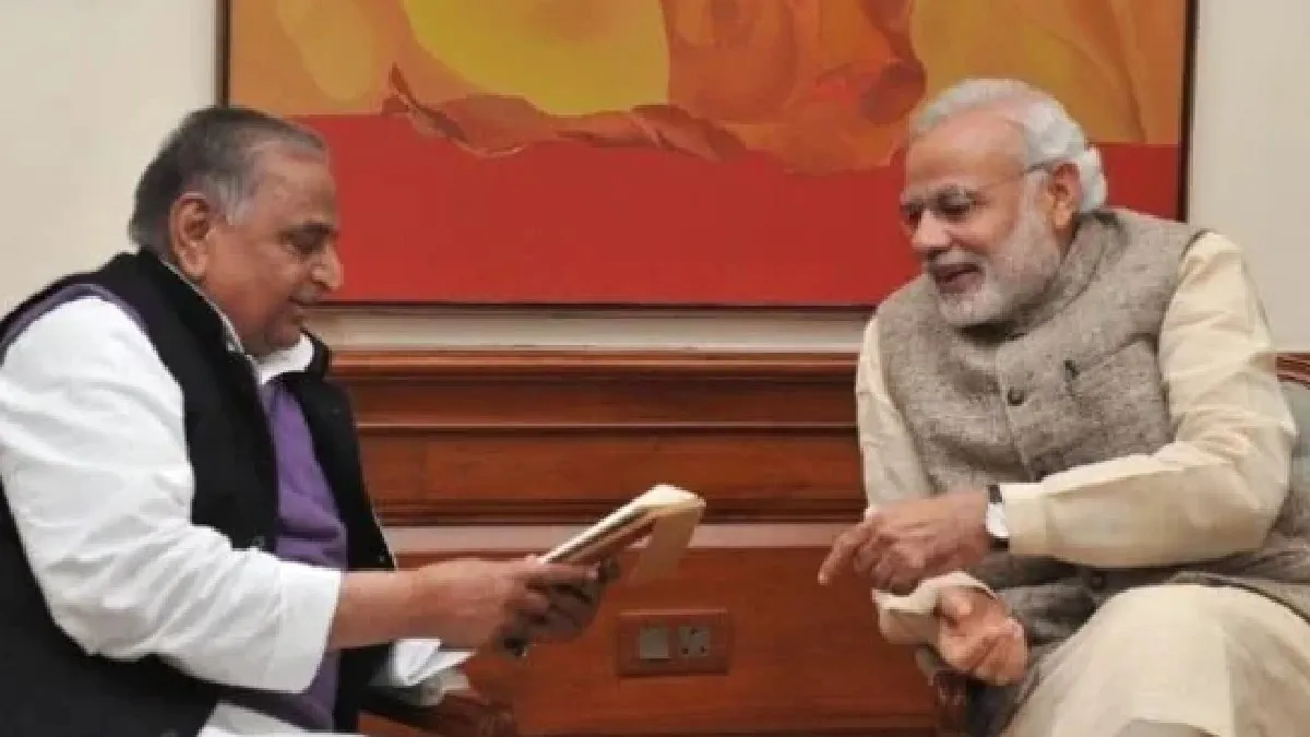 Mulayam singh Yadav and PM Modi(File Photo)- India TV Hindi