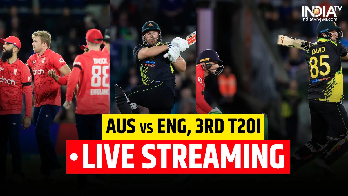 AUS vs ENG, 3rd T20I LIVE STREAMING- India TV Hindi