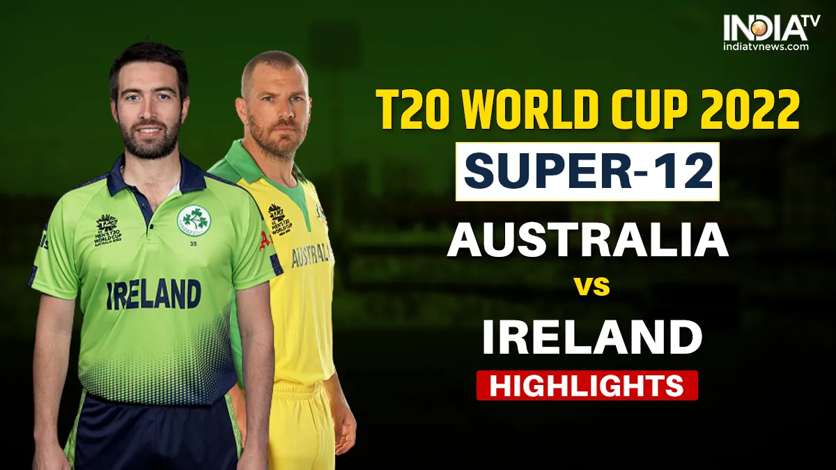 AUS vs IRE, live score, t20 world cup- India TV Hindi