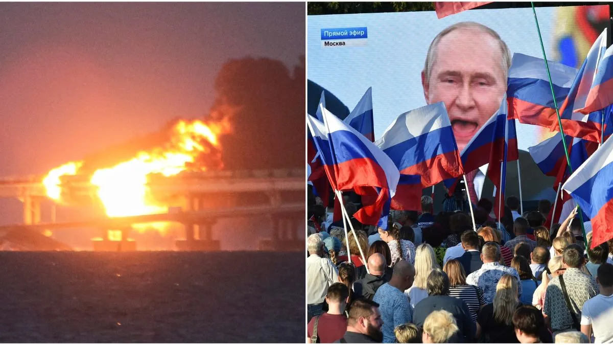 Crimea Bridge Explosion-Vladimir Putin- India TV Hindi